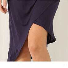 Women Sling Bodycon Dress Casual O-Neck Clothing Sexy Solid Tank Dresses J4U66