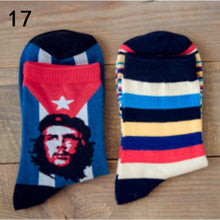 Women Socks Van ogh Mural Art Harajuku Street Graffiti Lovely Cotton Socks 19 Patterns  J4U66