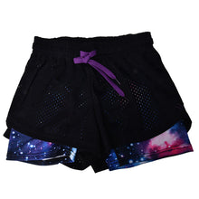 Women Style Mesh Shorts Breathable Running Fitness Shorts Patchwork Elastic Waist Feminina J4U66