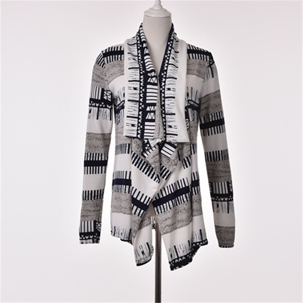 Women Tops Long Cardigan Stylish Long Sleeve Cardigan Asymmetrical Cardigan Women J4U66