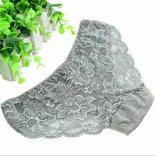 Women Underwear Bamboo Fiber Candy Color Sexy Lace Panties Lingeries See Through Underpants Briefs Girls One Size J4U66