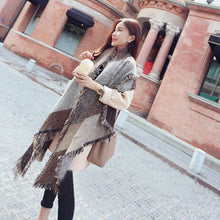 Women Thick Warm Wool Pashmina Cashmere Stole Scarves Scarf Shawl Wraps J4U66
