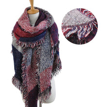 Women Thick Warm Wool Pashmina Cashmere Stole Scarves Scarf Shawl Wraps J4U66