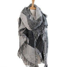 Women Thick Warm Wool Pashmina Cashmere Stole Scarves Scarf Shawl Wraps J4U66