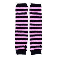 Women Warmer Gloves Long Knitted Wrist Arm Hand Warmer Fingerless Mitten  J4U66