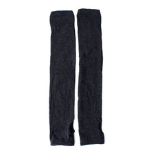 Women Warmer Gloves Long Knitted Wrist Arm Hand Warmer Fingerless Mitten  J4U66