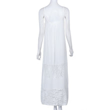 Women beach dress dress chiffonwomen dress Sexy Casual Lace Long Maxi Party Beach Dress vestido plus size J4U66
