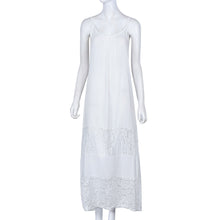 Women beach dress dress chiffonwomen dress Sexy Casual Lace Long Maxi Party Beach Dress vestido plus size J4U66