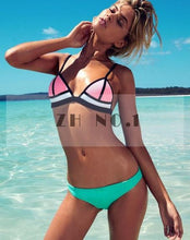 women bikini sets vintage printing bra low bottom red lace bikini sets strapless padded bra beachwear bathing suit c120 J4U66