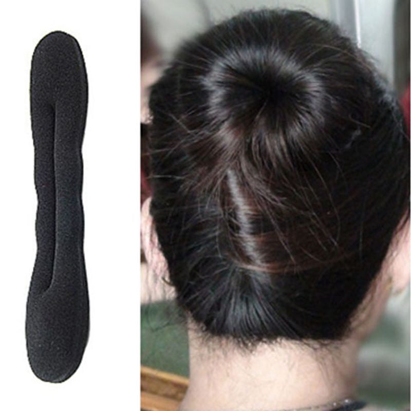 Women hair Accessories Fashion Lovely Pearl Bow Bowknot Hair Band Hair Clip Elastic Hair Accessories J4U66