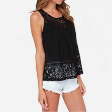 Women's Clothing Tops & Tees Tanks & Camis Women Vest Top Sleeveless Casual Hollow Out Lace Tank Tops J4U66