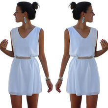 Women's Evening Party Bodycon Mini Dress White Dress Shirt Dresses  J4U66