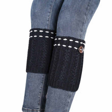 Women's Fashion Acrylic Fibers Soft and fashionable Knitted Leg Warmers Socks Boot Cover  J4U66