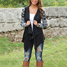 Women's Fashion Irregular Sweater Cardigan Long Sleeve Casual Knit Coat Outwear  J4U66