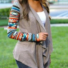Women's Fashion Irregular Sweater Cardigan Long Sleeve Casual Knit Coat Outwear  J4U66
