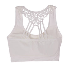 Women's Fashion Push Up Bra Seamless Padded Workout Stretch Vest Tops J4U66