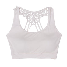 Women's Fashion Push Up Bra Seamless Padded Workout Stretch Vest Tops J4U66