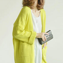 Women's Girls Long Sleeve Cardigan Knit Tops Sweater Knitwear Coat Outwear J4U66