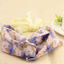 womens girls yoga elastic turban boho floral twisted knotted hair band headband J4U66