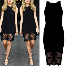 Women's Lace Floral Pencil Dress Bodycon Party Clubwear Short Mini Dresses J4U66
