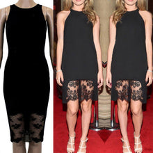 Women's Lace Floral Pencil Dress Bodycon Party Clubwear Short Mini Dresses J4U66
