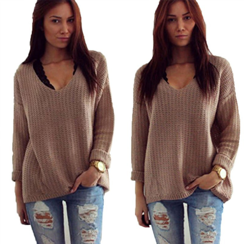 Women's Long Sleeve Knitwear Jumper Pullover Long Coat Jacket New Casual Sweater PY4 J4U66