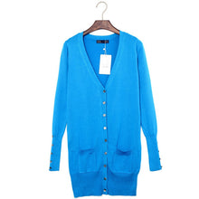 Women's Long Sleeve Sweater Coat Knitwear Cardigan Jacket Ladies Tops Knitted J4U66