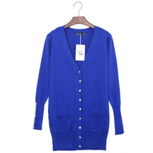 Women's Long Sleeve Sweater Coat Knitwear Cardigan Jacket Ladies Tops Knitted J4U66
