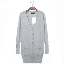 Women's Long Sleeve Sweater Coat Knitwear Cardigan Jacket Ladies Tops Knitted J4U66