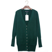 Women's Long Sleeve Sweater Coat Knitwear Cardigan Jacket Ladies Tops Knitted J4U66