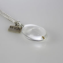 Women's Novetly Plants Wish Necklaces Jewelry 3 Shape Wish Glass Necklace Natural Dandelion Seed In Glass Long Necklace J4U66