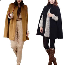 Women's Outwear Jacket Cape Overcoat Cloak Parkas Trench Coat PY3 J4U66