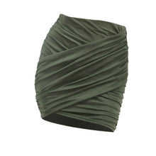 Women's Pleated Stretch Tight Sexy Bodycon Bandage Mini Skirt Short Pencil Skirts J4U66
