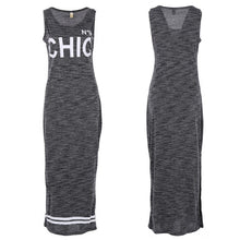 womens sexy slim fit casual bodycon dress letter print beach maxi dress vestidos de festa J4U66