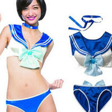 Women's Sexy Anime Lingerie Set Sailor Moon Underwear Bra Cosplay Costume Bikini Women Clothing J4U66