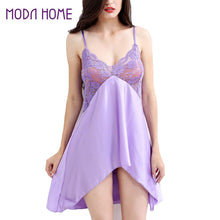 womens sexy sleepwear see through wetlook slip dress nightwear lingerie erotic underwear bra bikini with adjustable strap J4U66