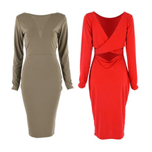 Women's Sexy Bandage Slim Dress Bodycon Evening Party Short Knee Dresses J4U66