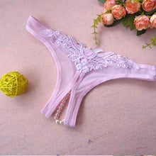 Women's Sexy lingerie Open Crotch Thongs G-string V-string Panties Knickers UnderwearJFY66