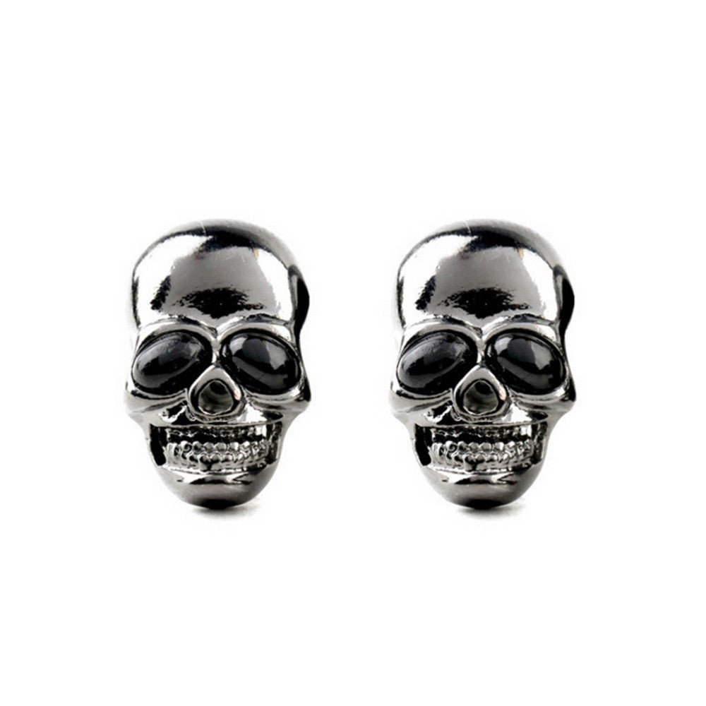 Women's Stud EarringWomen's Skull Earring Girls Women Jewelry Punk Stud Earrings J4U66