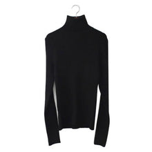 womens turtleneck long knit casual long sleeve pullover outwear tops sweater J4U66