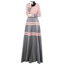 Women's Vintage Kaftan Abaya Jilbab Islamic Muslim Long Sleeve Maxi Dress PY3 J4U66