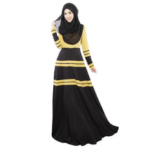Women's Vintage Kaftan Abaya Jilbab Islamic Muslim Long Sleeve Maxi Dress PY3 J4U66