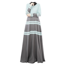 Women's Vintage Kaftan Abaya Jilbab Islamic Muslim Long Sleeve Maxi Dress PY3 J4U66