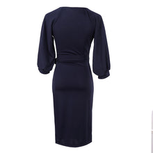 Womens Bodycon Short Sleeve Office OL Work Business Party Dress S-XL  J4U66