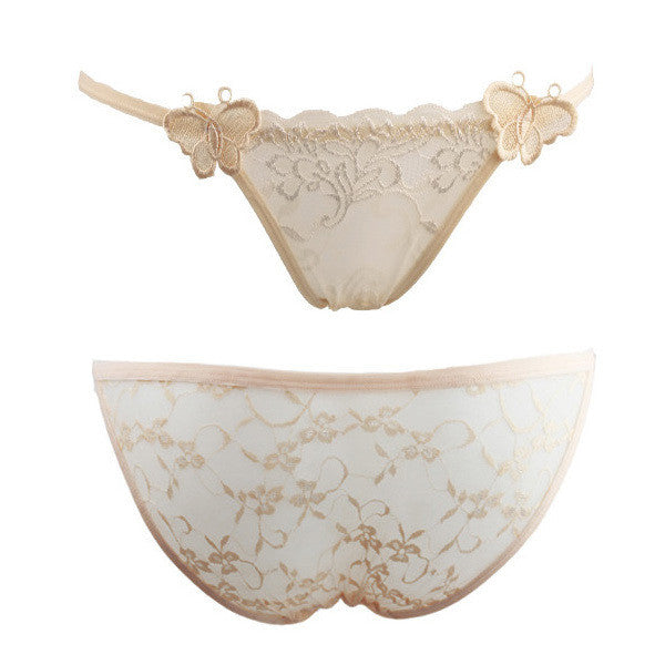 Womens Knickers G String Sexy Panties Briefs Lingerie Lace See Through Underwear 8 Colors J4U66