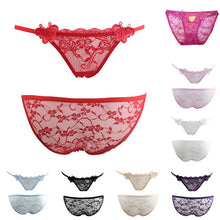 womens knickers g-string sexy panties briefs lingerie lace see through underwear J4U66