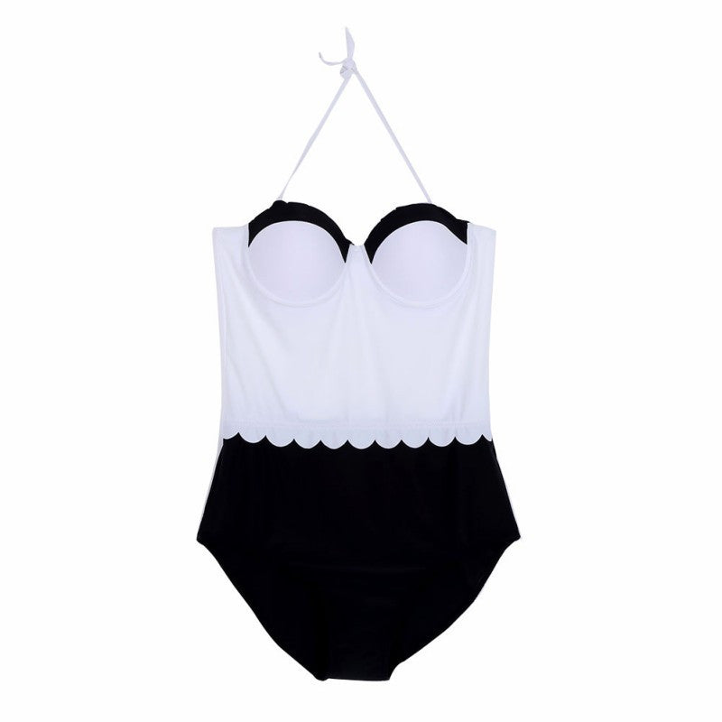 womens lady one piece swimsuit push up padded bikini monokini swimwear beachwear J4U66