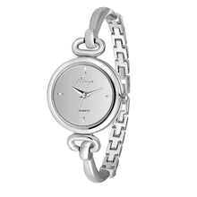 Rhinestone Diamond Woman Girl Ladies Bracelet Bangle Dress Wristwatch Silver Rhinestone Bangle Watch & Bracelet Set 590S J4U66