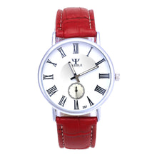 Luxury Waterproof Faux Leather Men Blue Ray Glass Sports Quartz Watch Dress Quartz Analog Watches Hour for Men  J4U66