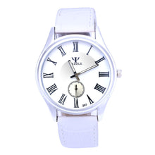 Luxury Waterproof Faux Leather Men Blue Ray Glass Sports Quartz Watch Dress Quartz Analog Watches Hour for Men  J4U66